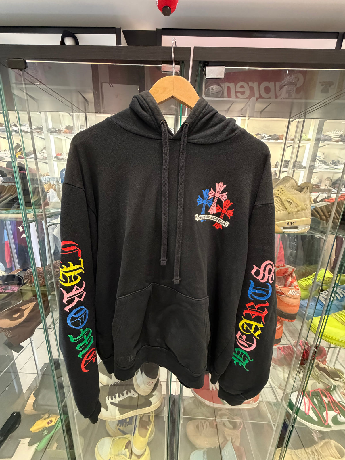 Chrome Hearts Multicross Hoodie Sz M Preowned