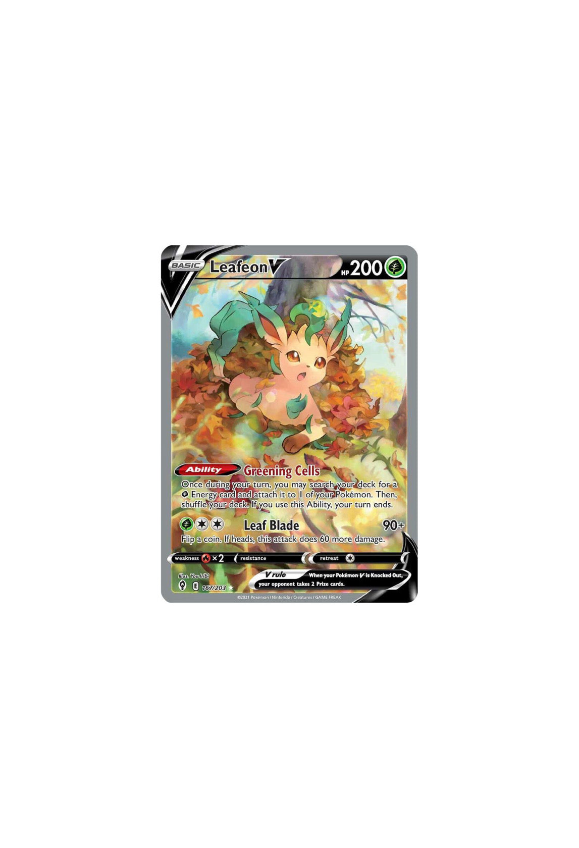 Leafeon V NM