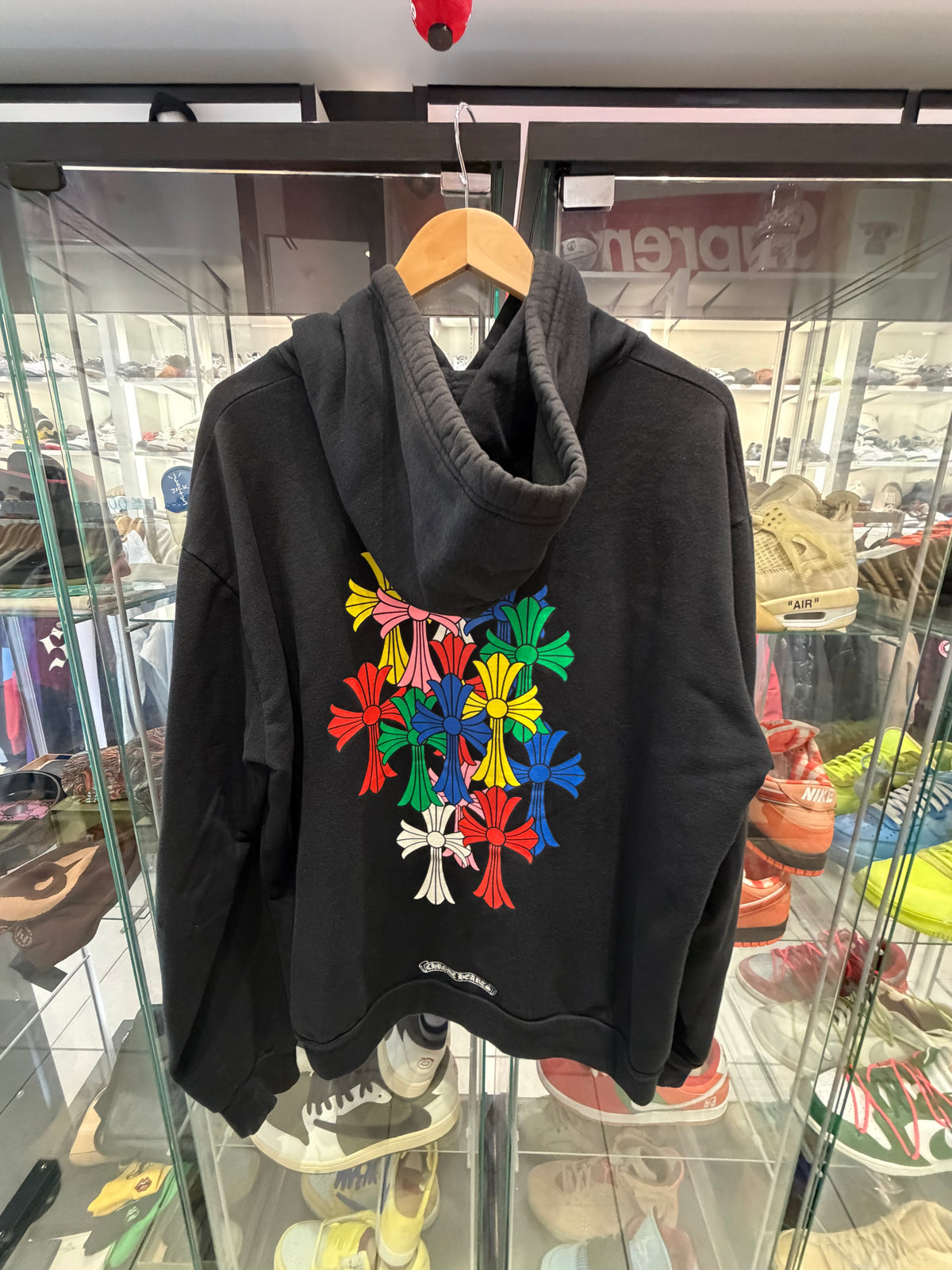 Chrome Hearts Multicross Hoodie Sz M Preowned
