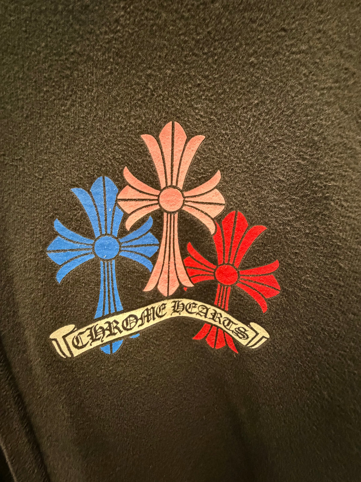 Chrome Hearts Multicross Hoodie Sz M Preowned