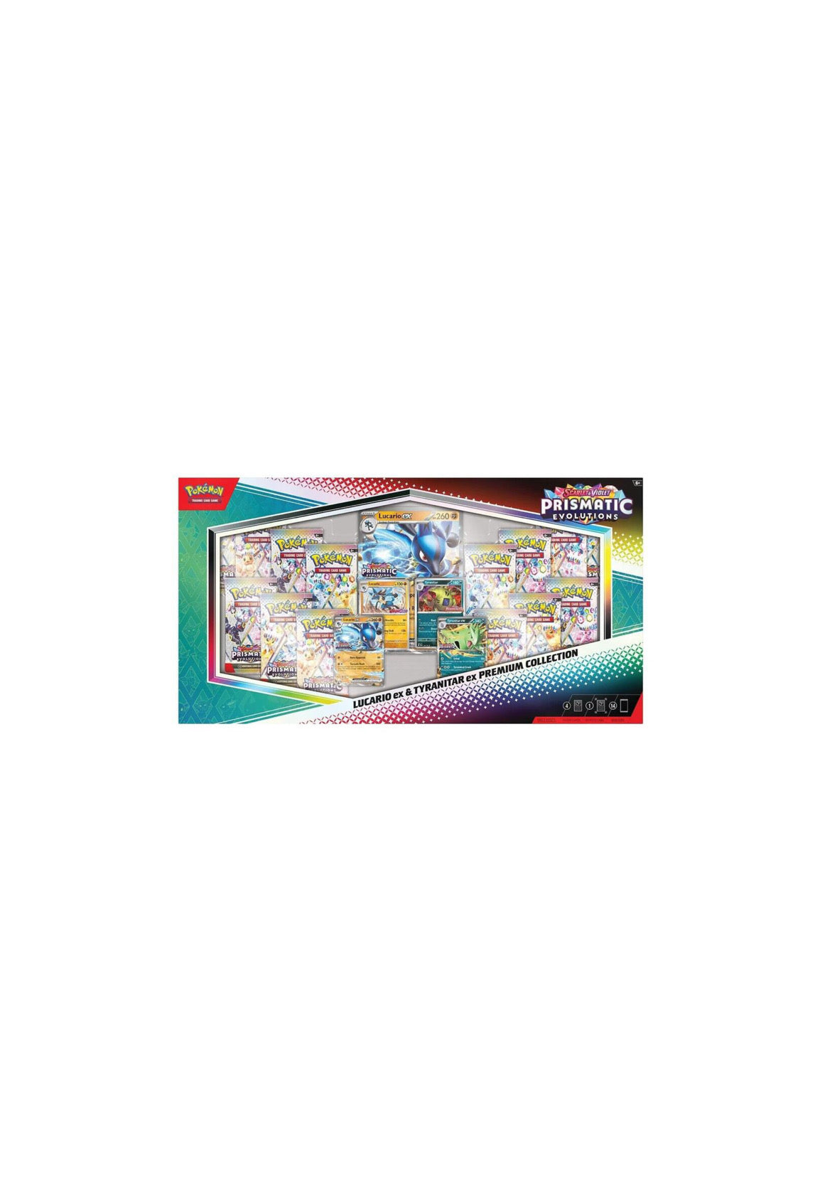 Prismatic Lucario Ex & Tyranitar Premium Collection