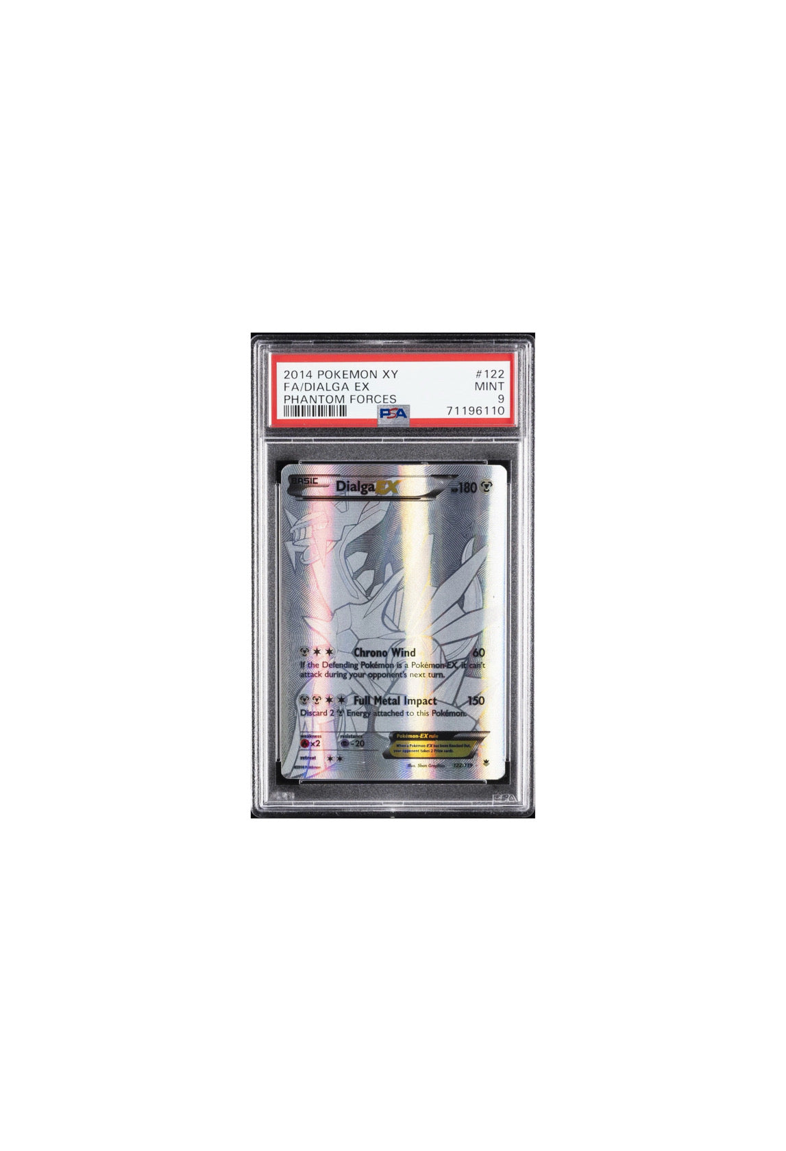 Phantom Forces Dialga Ex 122/119 PSA 9