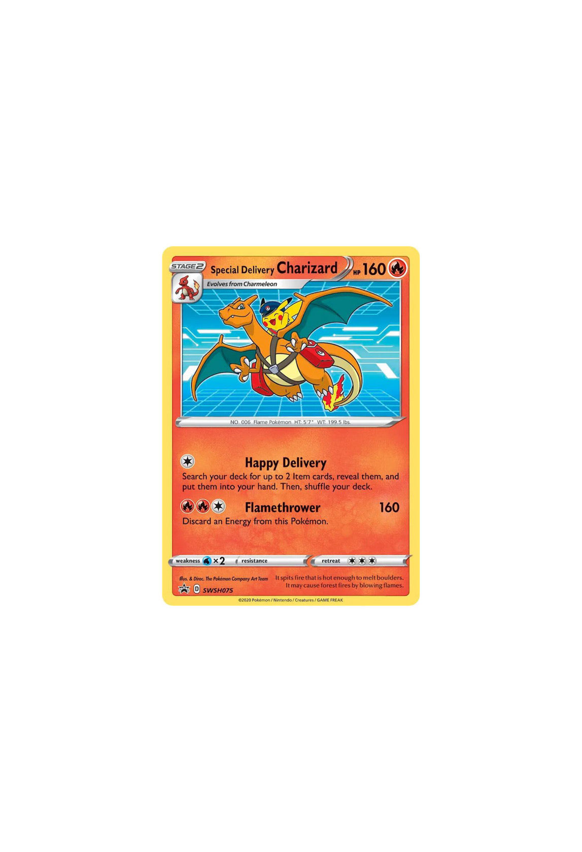 Special Delivery Charizard NM