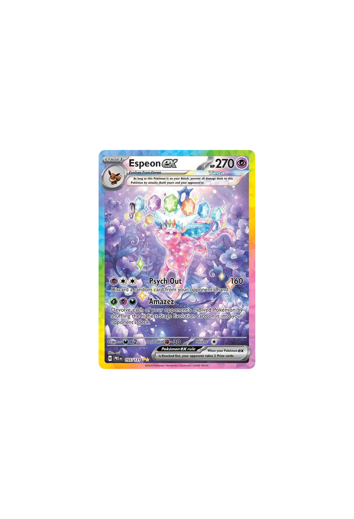 Prismatic Evolutions Sylveon NM