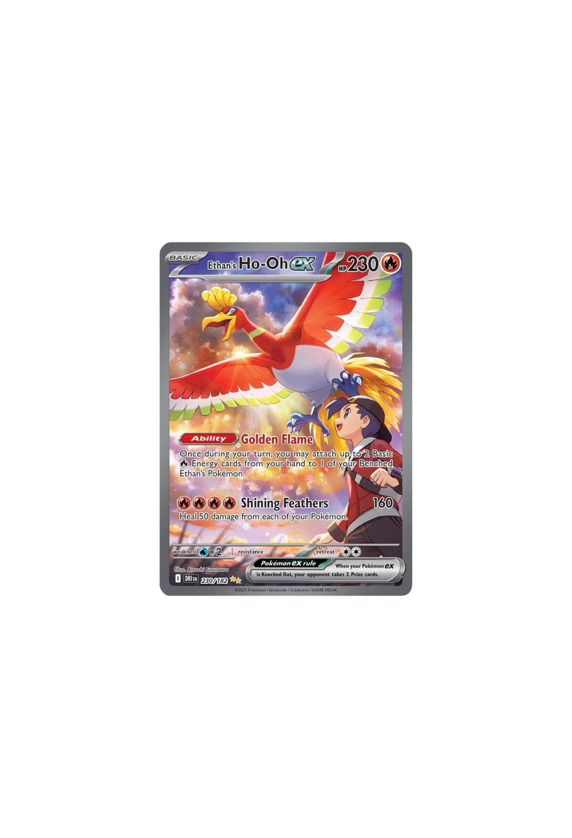 Destined Rivals Ethan’s Ho-Oh NM