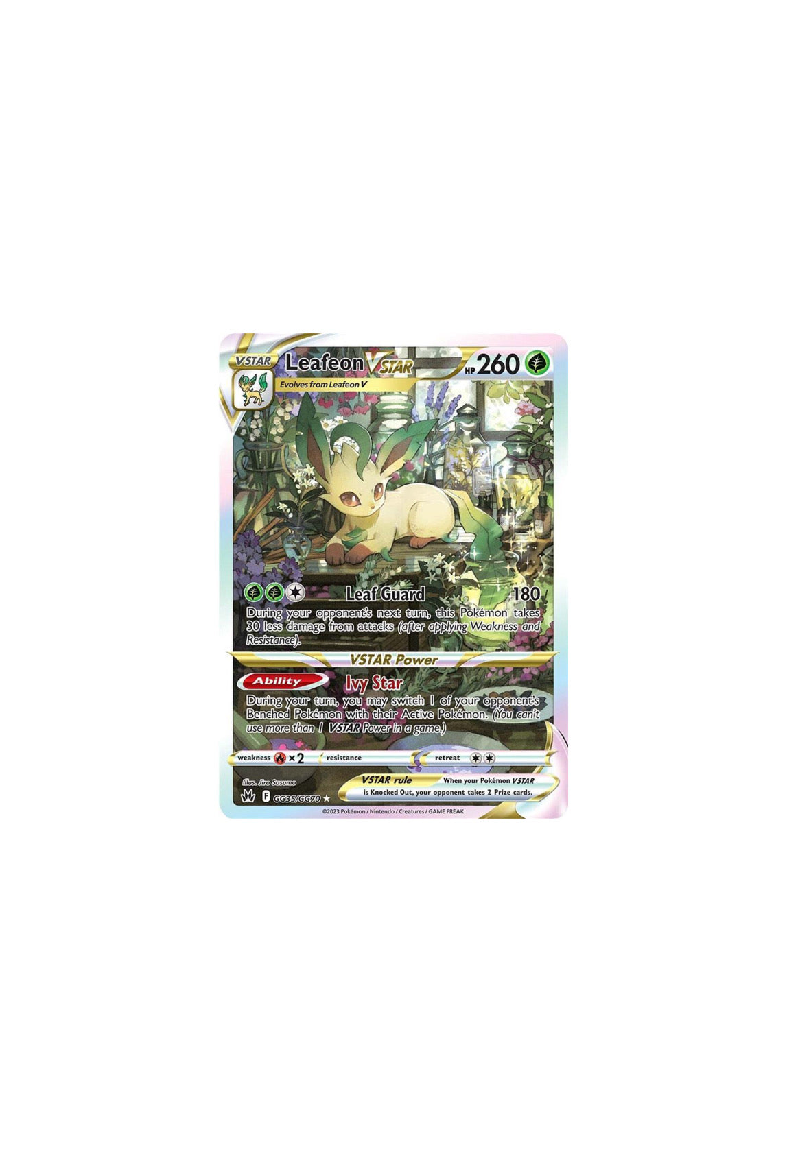 Leafeon Vstar NM