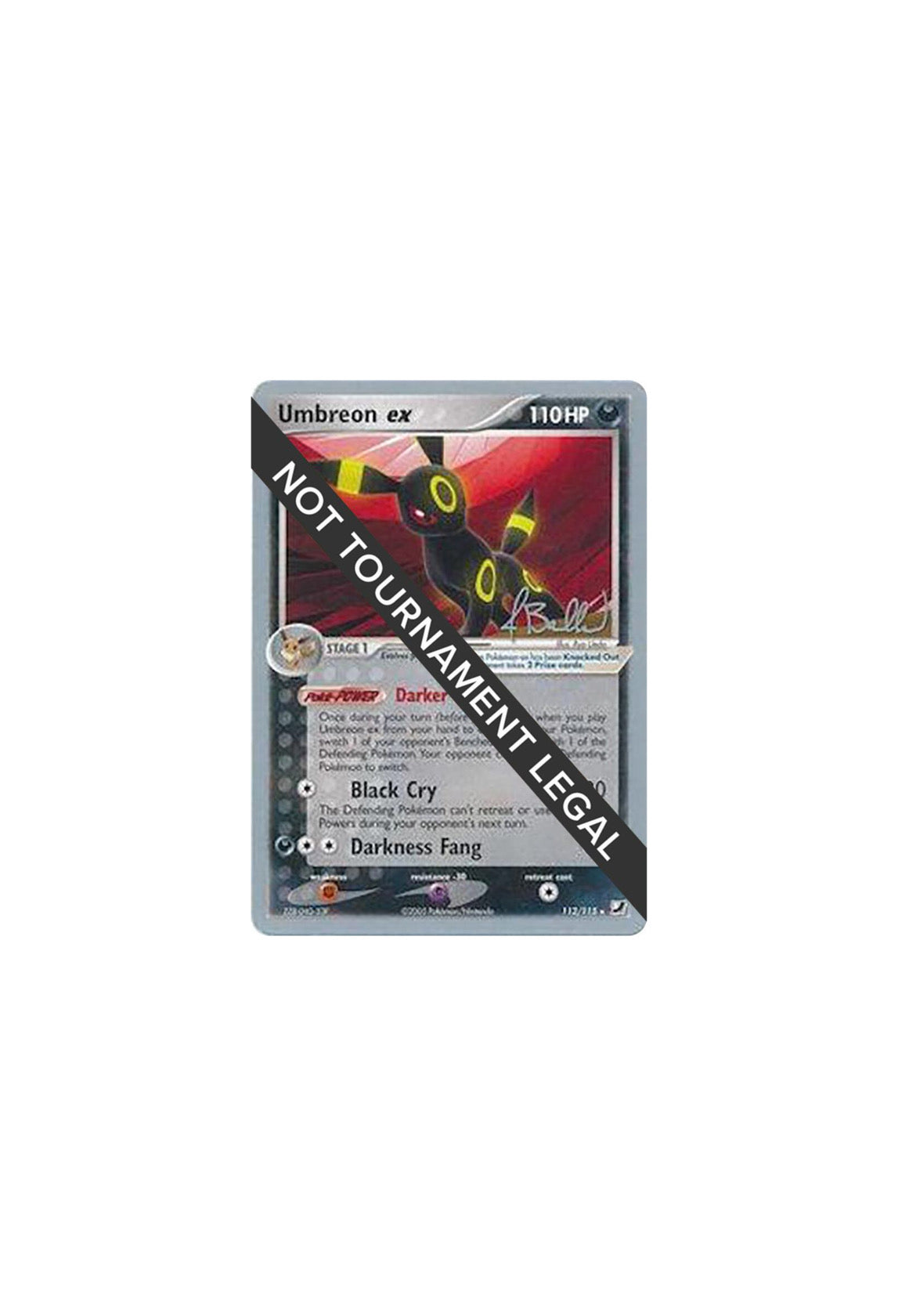 Umbreon ex - 2006 (Jimmy Ballard) - World Championship Decks 112/115 MP