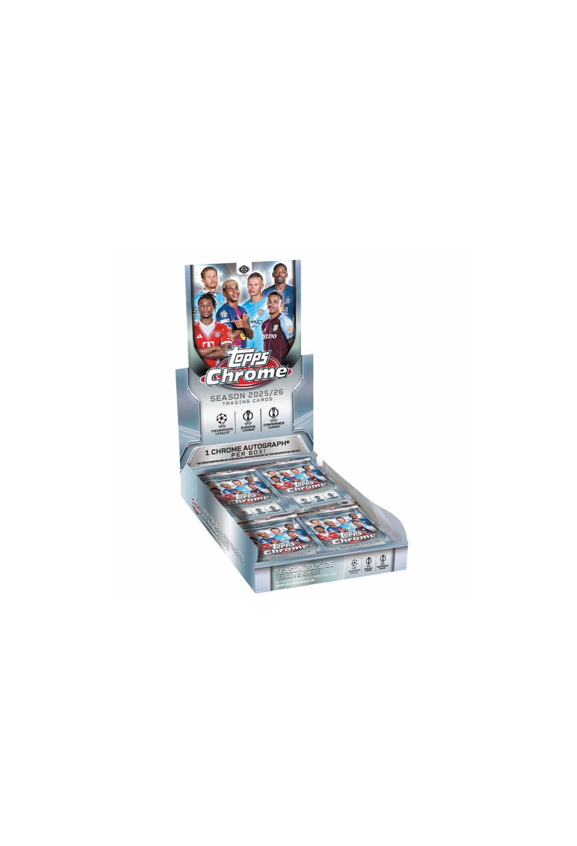 Topps Chrome UEFA Fanatics Fest Hobby Box
